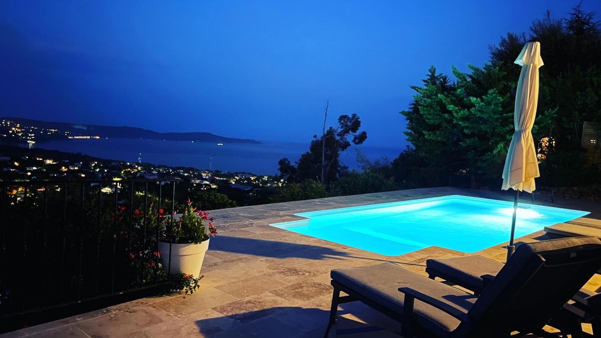 Villa Cacharelle Vue Mer Piscine Cavalaire-sur-Mer Buitenkant foto