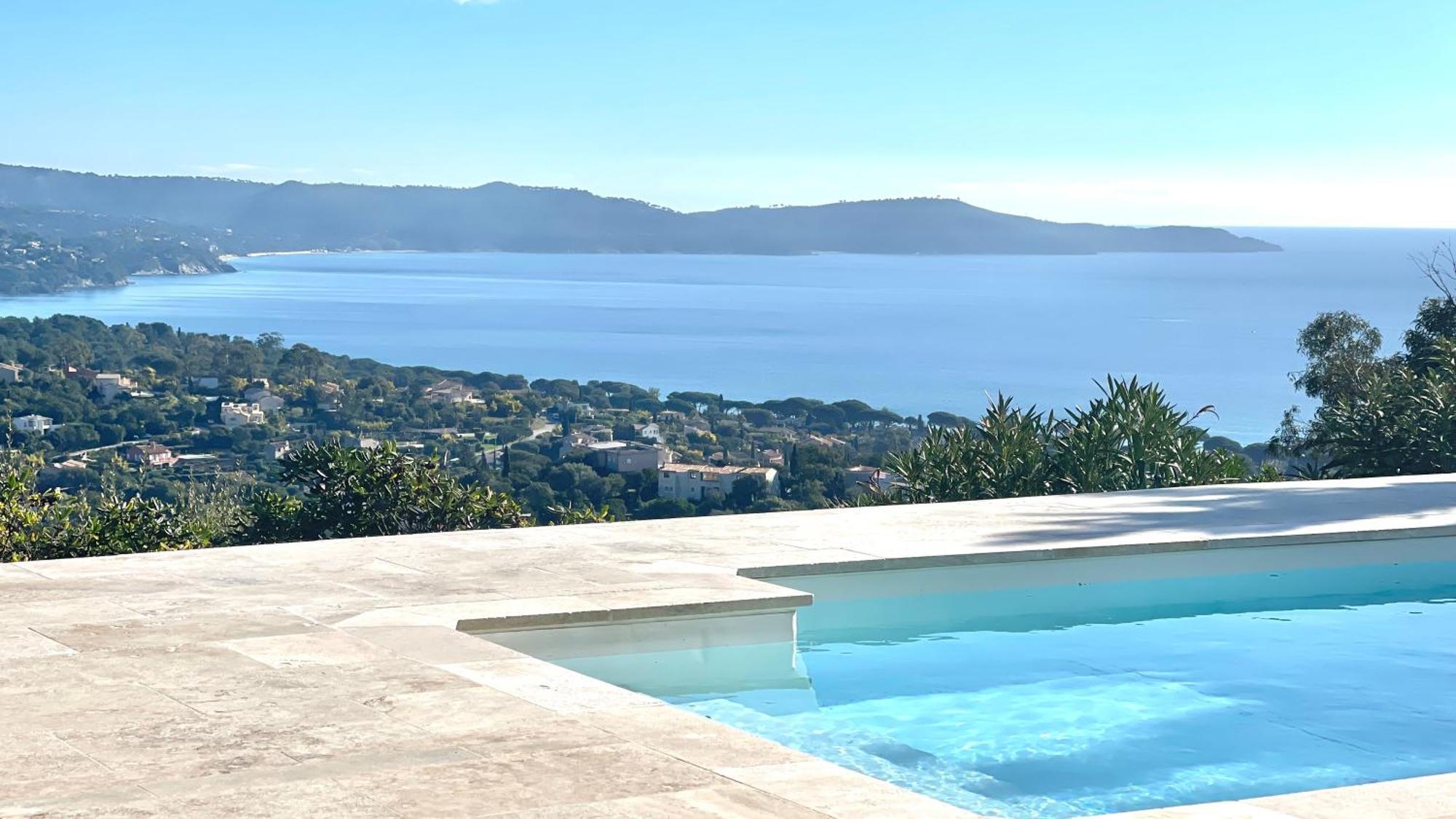 Villa Cacharelle Vue Mer Piscine Cavalaire-sur-Mer Buitenkant foto