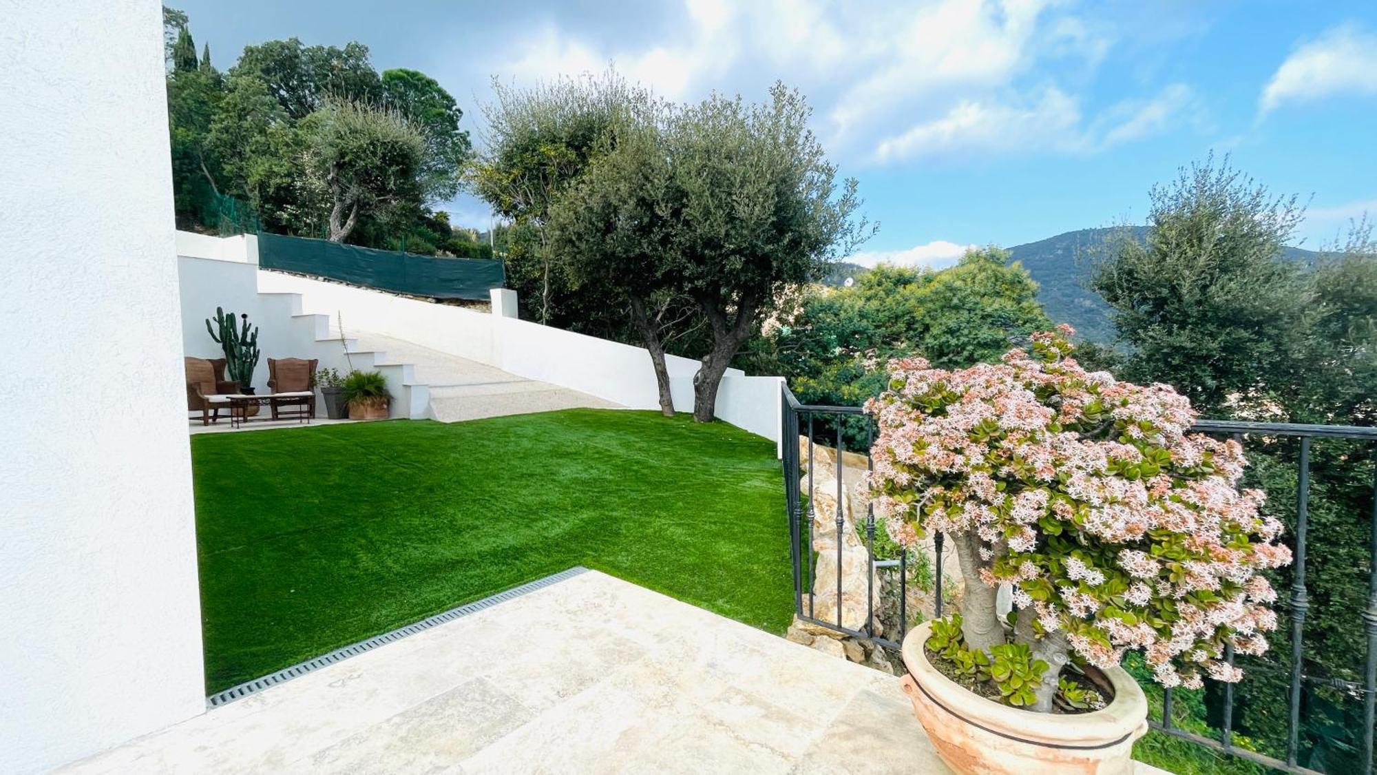 Villa Cacharelle Vue Mer Piscine Cavalaire-sur-Mer Buitenkant foto
