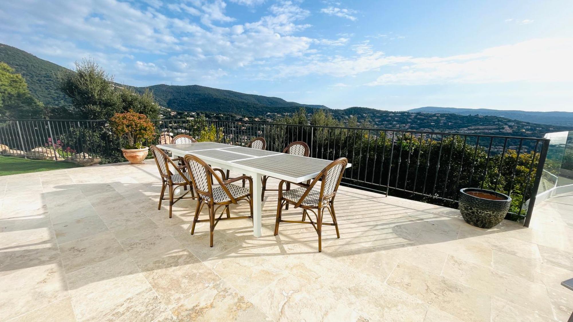 Villa Cacharelle Vue Mer Piscine Cavalaire-sur-Mer Buitenkant foto